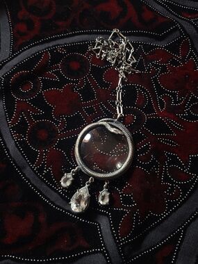 Bloodmilk OOAK Clear Quartz Drip Spyglass